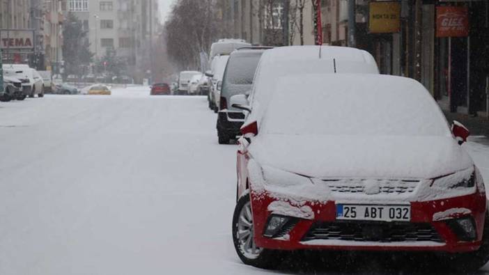 Erzurum, Kars ve Ardahan beyaza büründü