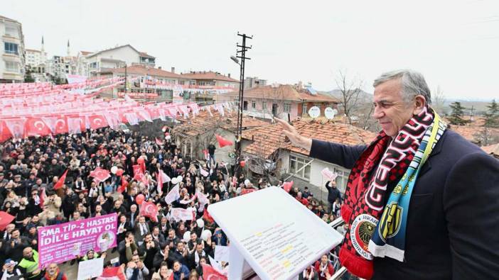 Mansur Yavaş Keçiören’de konuştu: Ankara’nın her yerine eşit hizmet