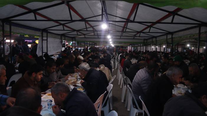 İlk iftar Iğdır'da açıldı