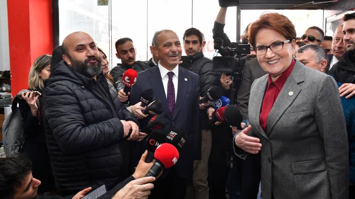 Meral Akşener’den Çubuk ve Pursaklar’da esnaf ziyareti