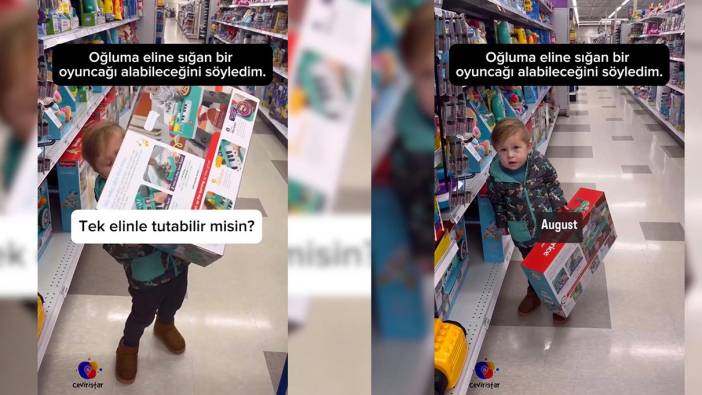 Çocuğun babasının tek el kuralına karşı bulduğu yöntem viral oldu