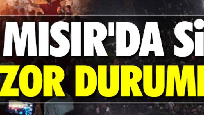 Mısır'da Sisi zor durumda