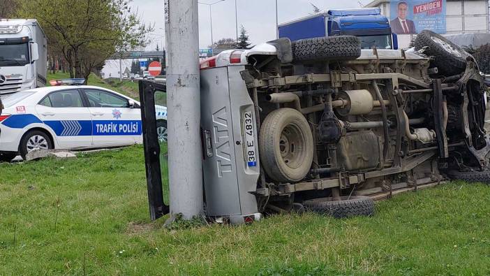 Samsun'da trafik kazası: 2 yaralı