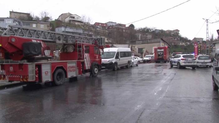 Ümraniye'de tekne imalathanesi alevlere teslim oldu!