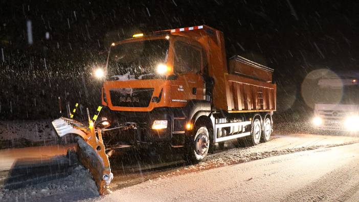 Erzincan’ın yüksek kesimlerinde kar yağışı etkili oluyor