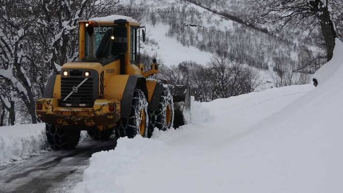 Bingöl’de 200 köy yolu ulaşıma kapandı