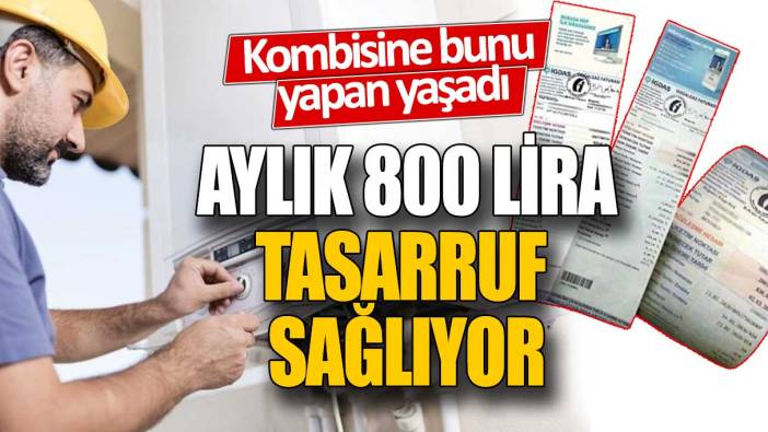 Kombisine bunu yapan yaşadı! Aylık 800 lira tasarruf sağlıyor