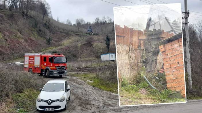 Kazan dairesinde çıkan yangın bungalova da sıçradı