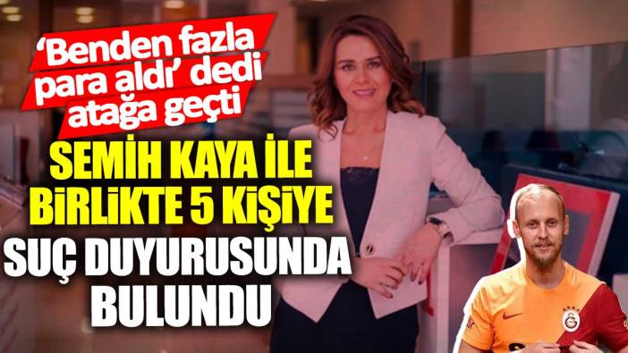 Bankacı Seçil Erzan ‘Benden fazla para aldı’ dedi atağa geçti!  Semih Kaya ile birlikte 5 kişiye suç duyurusunda bulundu