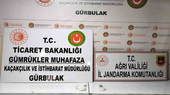 Ağrı’da uyuşturucu madde operasyonu: 1 gözaltı