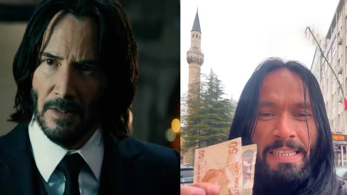 Karamanlı John Wick iftar alışverişiyle gündem oldu