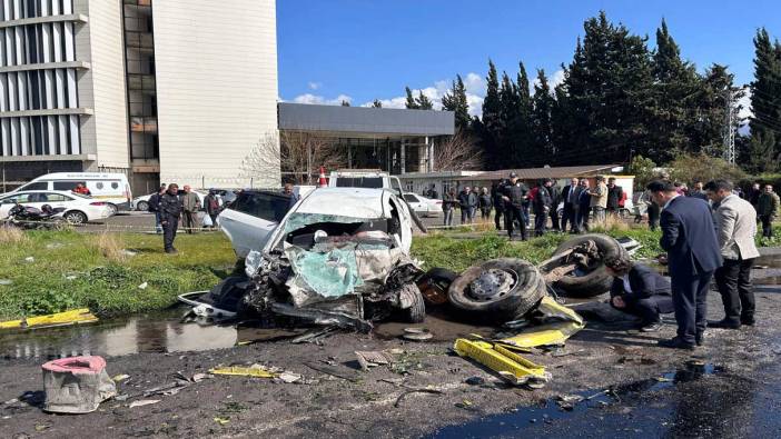 Hatay'da feci kaza! 6 kişilik aile yok oldu