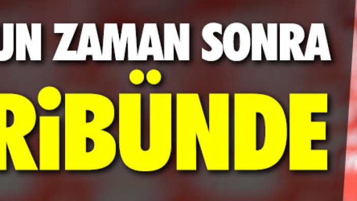 Aziz Yıldırım uzun zaman sonra tribünde maç izledi