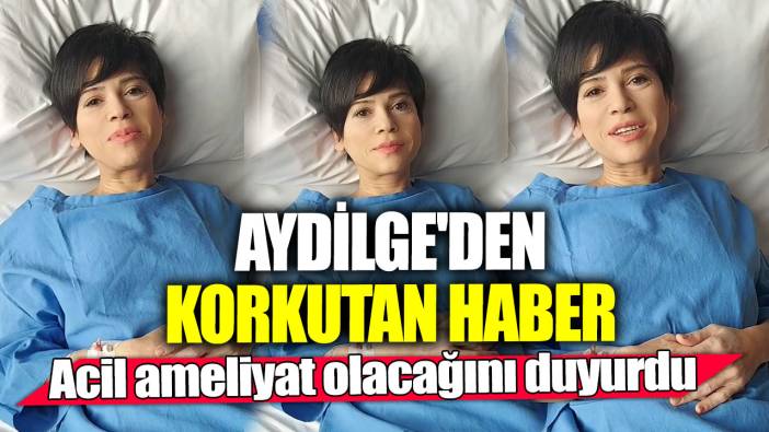 Aydilge'den sevenlerini korkutan haber! Acil ameliyat olacağını duyurdu