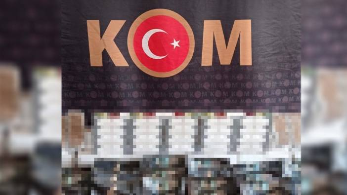 Tekirdağ’da kaçak nargile tütünü operasyonu