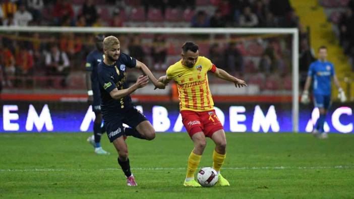 Kayserispor 4 maçtır kazanamıyor