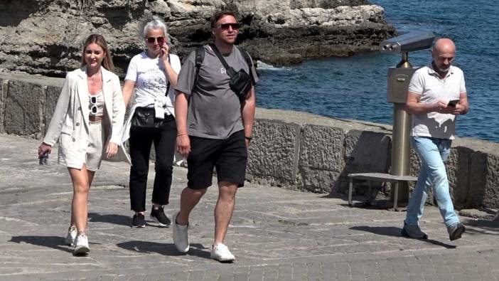 Turizm sezonu ile birlikte Rus turist akını da başladı