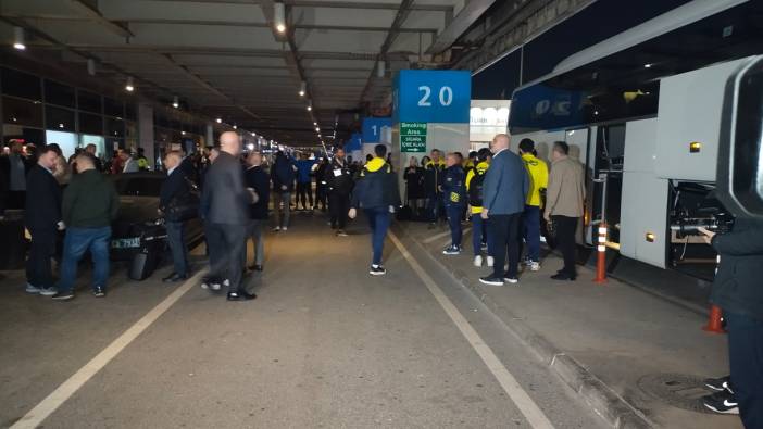 Fenerbahçe kafilesi İstanbul'a geldi