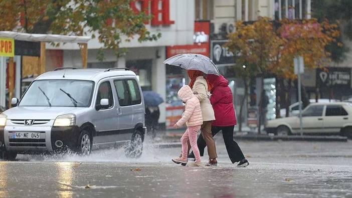 Meteoroloji'den bu iller için kuvvetli sağanak uyarısı