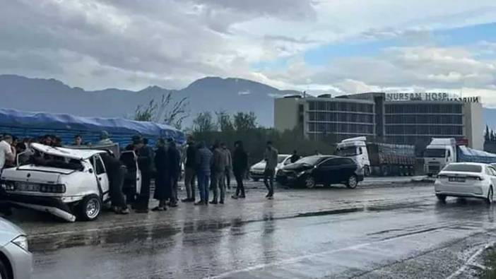 Hatay Dörtyol'da iki araç birbirine girdi!