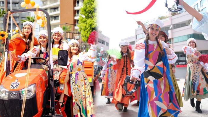 Portakal Çiçeği Karnavalı tüm kenti sardı