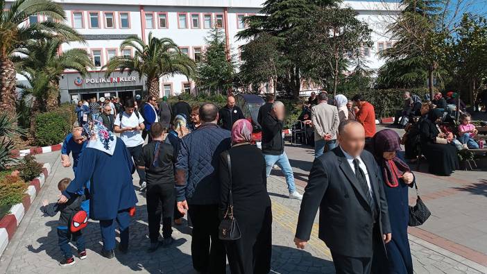 Bayram tatili sonrası hastaneler doldu taştı