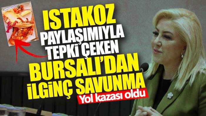 Istakoz paylaşımıyla tepki çeken Bursalı’dan ilginç savunma: Yol kazası oldu