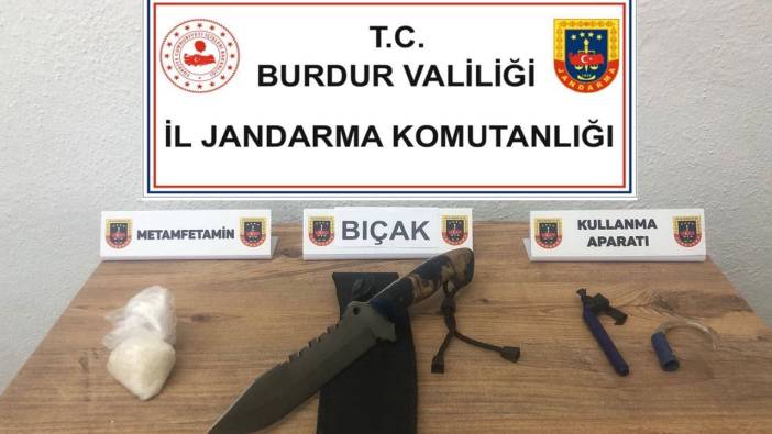 Burdur’da uyuşturucu operasyonunda yakalanan 1 şüpheli tutuklandı