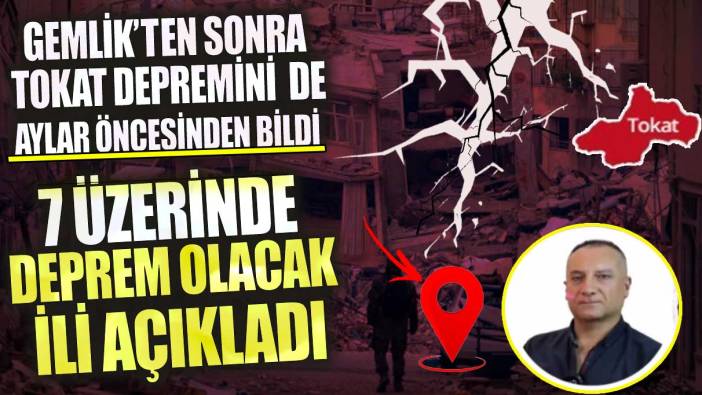 Gemlik’ten sonra Tokat depremini de bildi! Ünlü Astrolog Sinan Hoca 7 üzerinde deprem olacak ili açıkladı