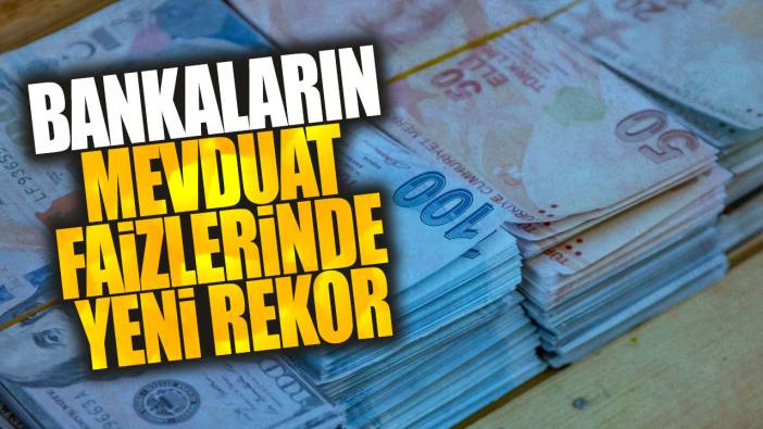 Bankaların mevduat faizlerinde yeni rekor