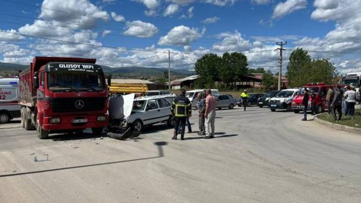 Tokat'ta trafik kazası! 4 kişi yaralandı