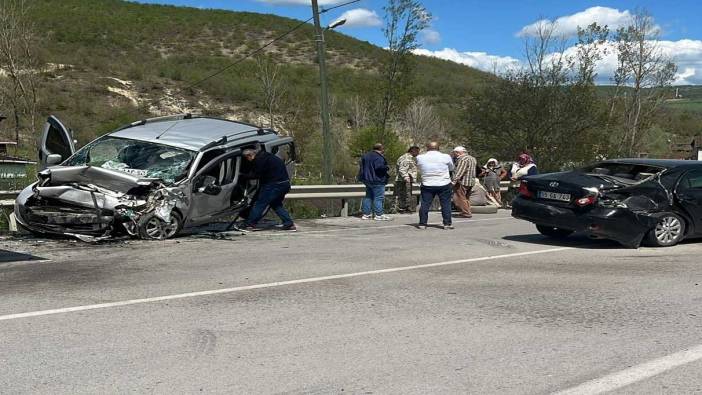 Samsun'da trafik kazası! Yaralılar var