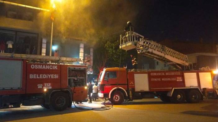 Çorum’da köftecide çıkan yangın korkuttu