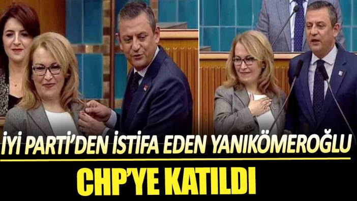 İYİ Parti'den istifa eden Ayşe Sibel Yanıkömeroğlu CHP'ye katıldı