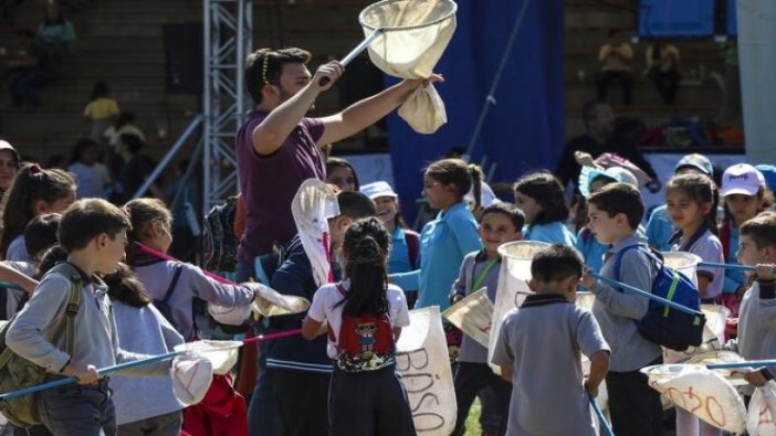 Üniversitenin 'Çocuk Bilim Şenliği'ne 8 bin çocuk katıldı