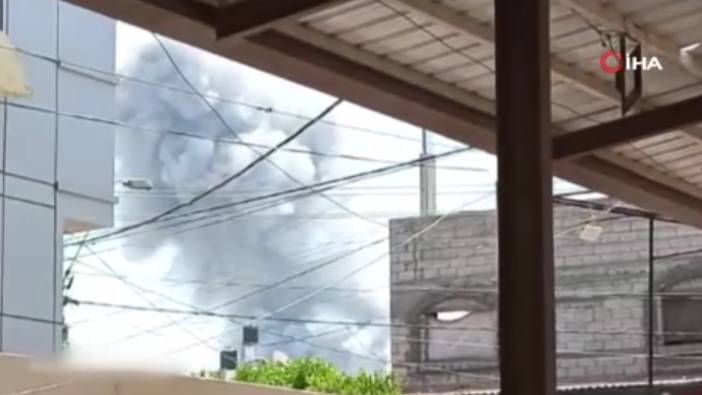 İsrail Filistin Kızılay Derneği Merkezi’nin yakınını bombaladı