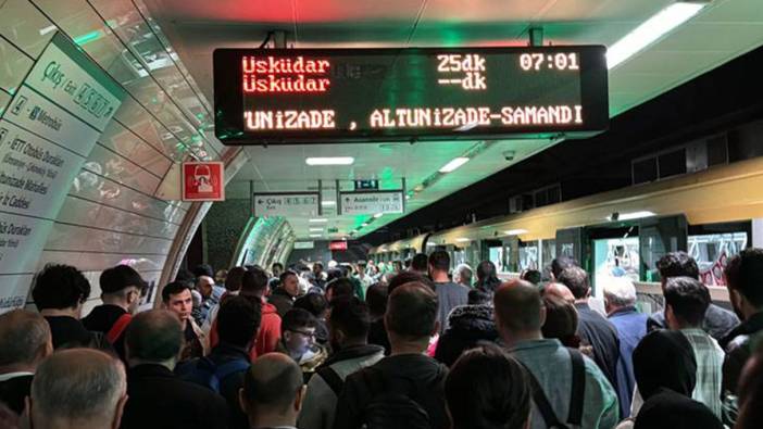 Üsküdar-Samandıra Metro Hattı'nda seferler normale döndü