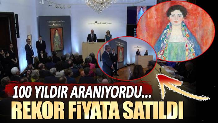 100 yıldır aranıyordu... Rekor fiyata satıldı!