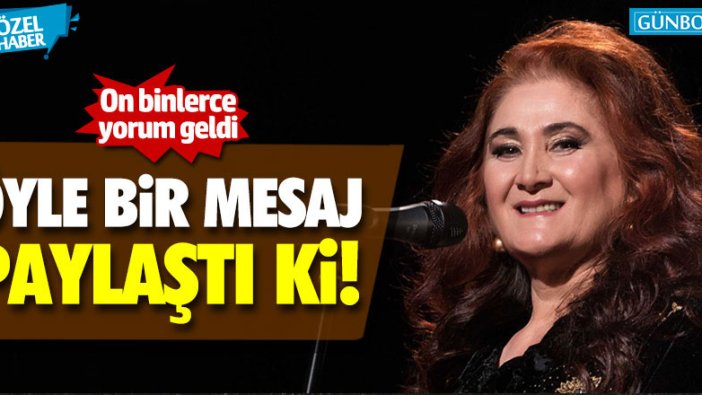 Sebahat Akkiraz'dan dikkat çeken paylaşım