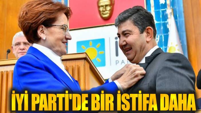 Son dakika... İYİ Parti'de istifa depremi