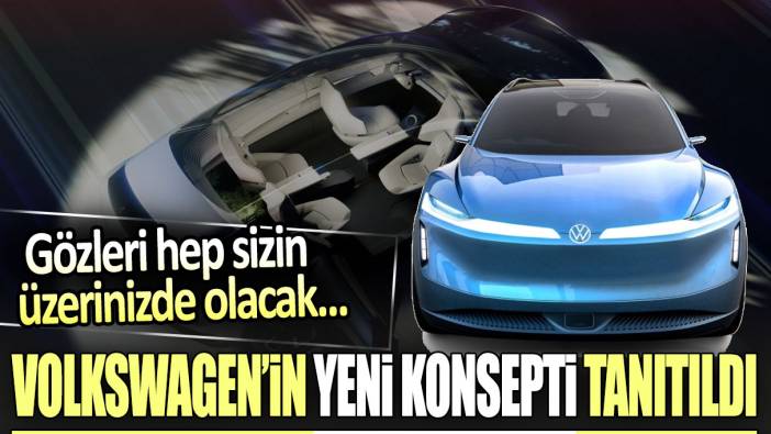 Volkswagen'den yeni konsept: Karşınızda ID.Code! Gözleri hep sizin üzerinizde olacak...