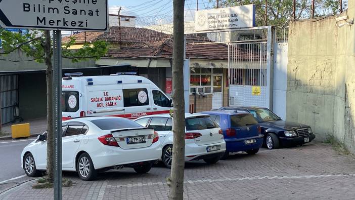 Kocaeli'de bir cezaevi koğuşunda yangın çıktı