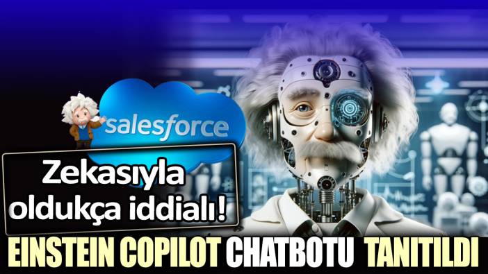 Einstein Copilot chatbotu  tanıtıldı: Zekasıyla oldukça iddialı!