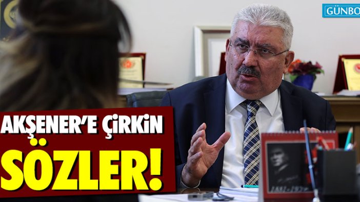 Semih Yalçın'dan Akşener'e tepki çeken sözler