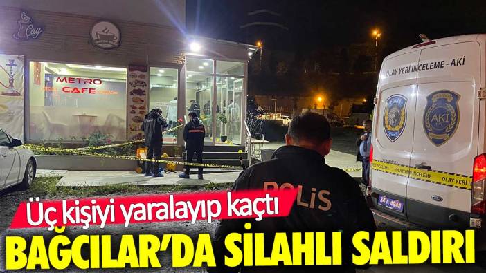 Bağcılar'da kanlı saldırı: 3 kişi yaralandı