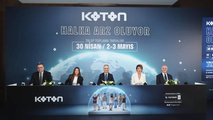 Koton halka arz oluyor