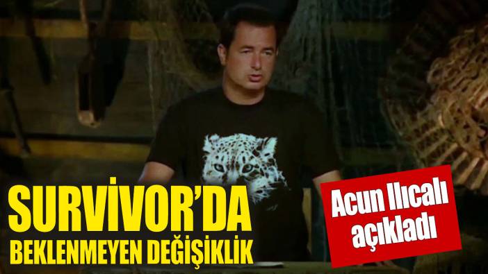 Acil durum toplantısı yapıldı! Survivor’da beklenmeyen değişiklik