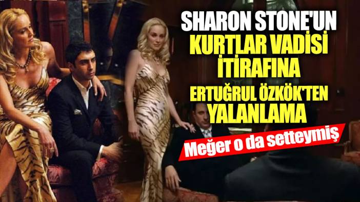 Sharon Stone'un Kurtlar Vadisi itirafına Ertuğrul Özkök'ten yalanlama! Meğer o da setteymiş