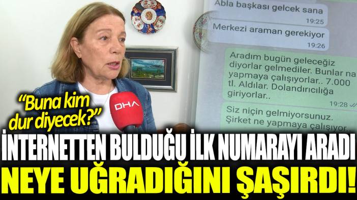 İnternette bulduğu numarayı arayıp eve tamirci çağırdı: Neye uğradığını şaşırdı!