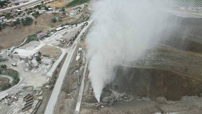 Denizli’de korkutan manzara! Taş fırlatmaya başladı